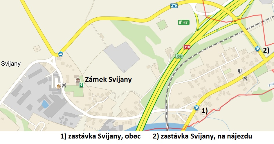 Mapa k zastávkám